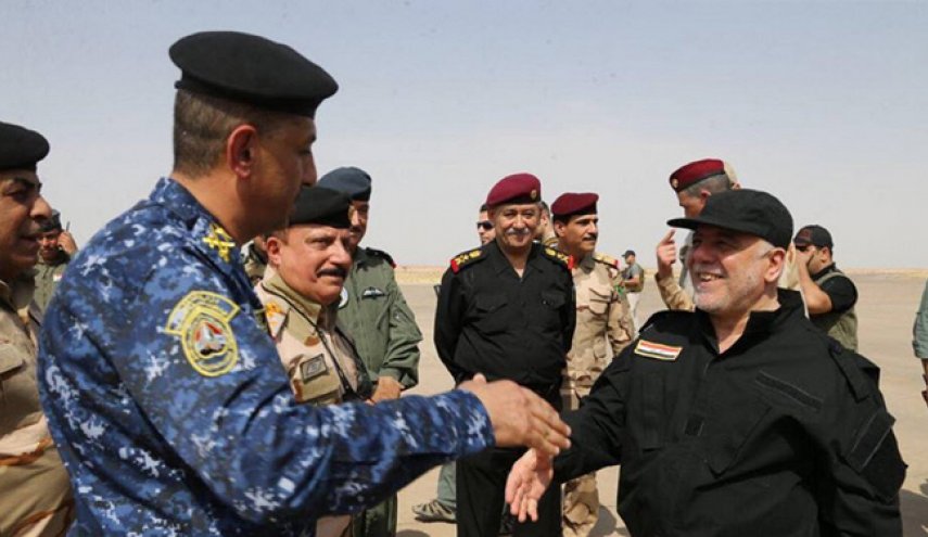 جلسه محرمانه العبادی با فرماندهان نیروهای عراقی