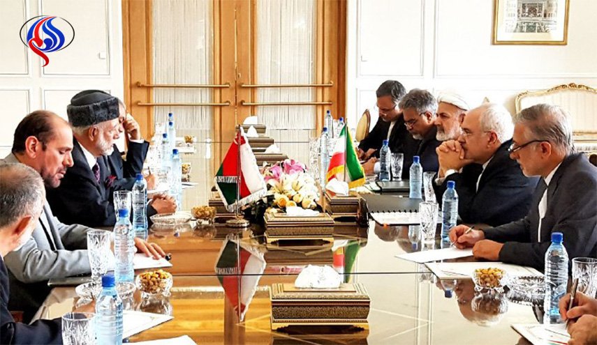 وزرای خارجه ایران و عمان دیدار کردند 