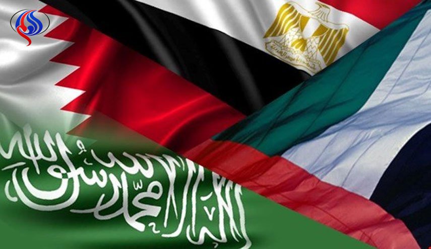 بیانیه جدید 4 کشور عربی ضد قطر