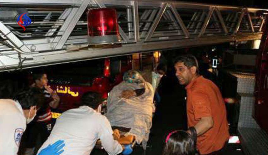 نجات 20  زائر از آتش سوزی مجموعه اقامتی در مشهد