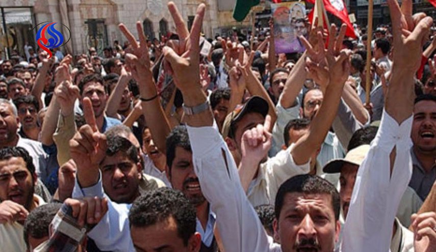 اردنی ها در حمایت از مسجدالاقصی در امان تظاهرات کردند