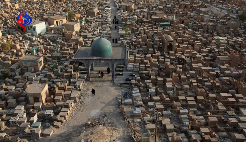 بزرگترین قبرستان جهان، سه برابر جمعیت بحرین، قبر دارد 