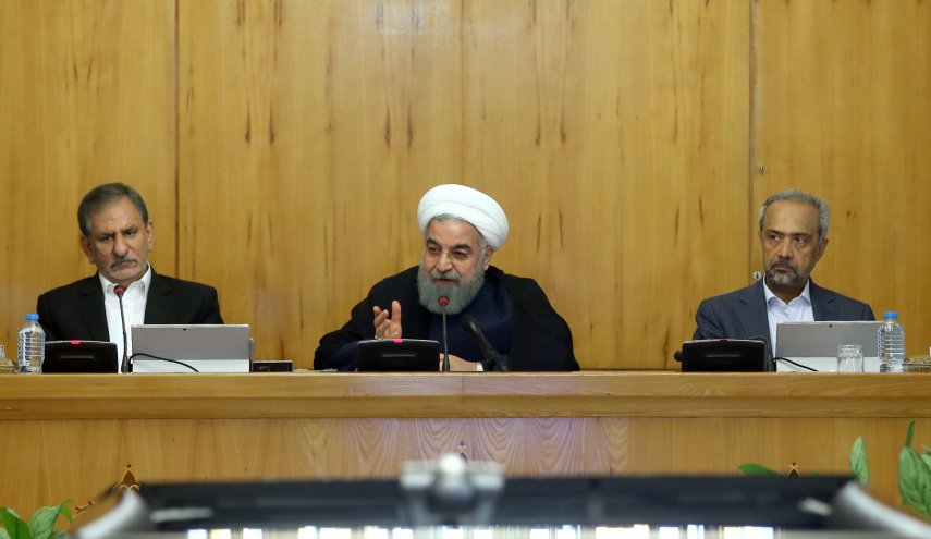 Risultati immagini per ‫حسن روحانی رئیس جمهور ایران در جلسه امروز هیات: همه با هم غرق می شویم‬‎