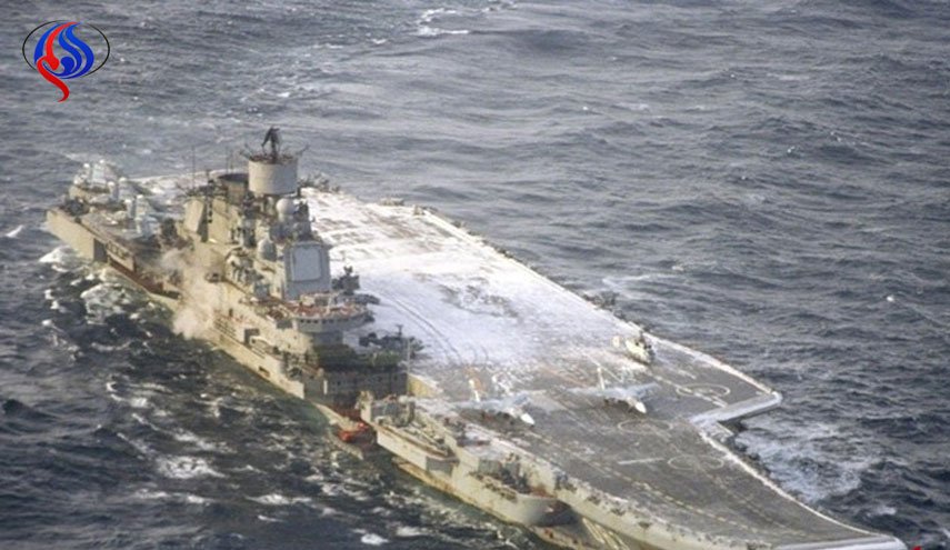 رزمایش ناوهای جنگی روسیه در دریای سفید