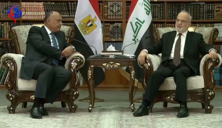دیدار وزیران امور خارجه عراق و مصر در بغداد
