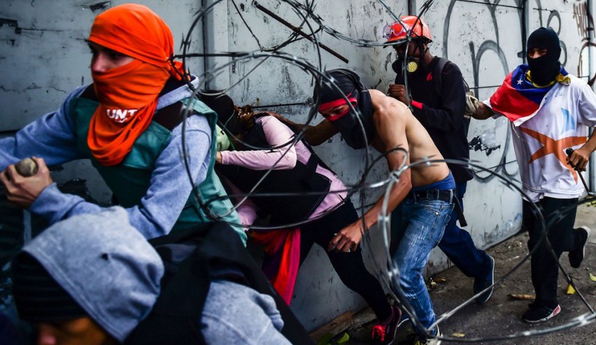 تظاهرات ضد دولتی در ونزوئلا
