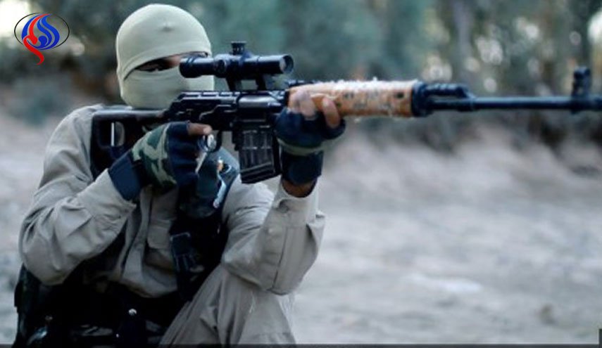تجهیزات مدرن تک‌تیراندازان داعش در رقه