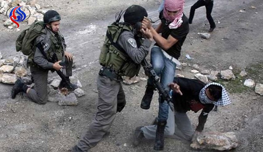بازداشت 17 فلسطینی در یورش صهیونیست‌ها به کرانه باختری