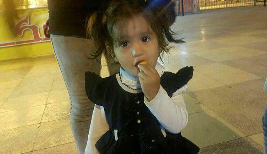 ملیکا  یک و نیم ساله مشهدی در اصفهان پیدا شد + عکس