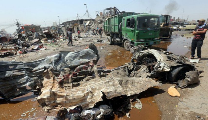 تصاویر انفجار خونین امروز بغداد