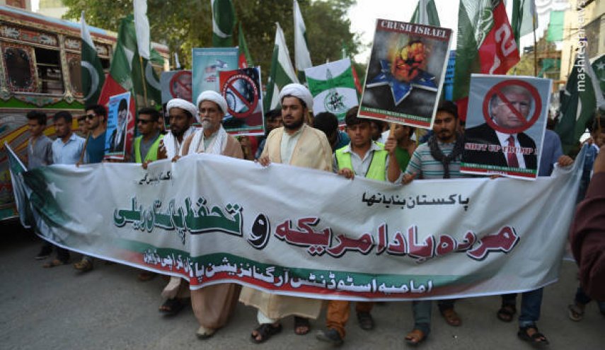 تظاهرات ضد آمریکایی در پاکستان