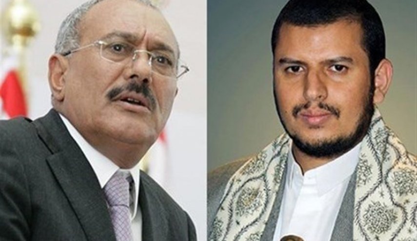 گفتگوی علی عبدالله صالح و عبدالملک الحوثی