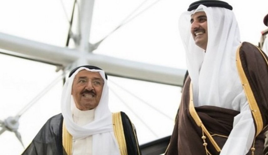 امیر قطر با همتای کویتی خود دیدار کرد