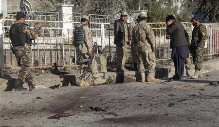 Suicide car bomb kills at least 12 Afghan police

