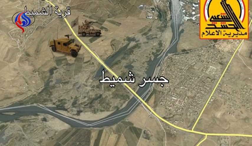 آزادسازی پل شمیط در شمال غرب الحویجه