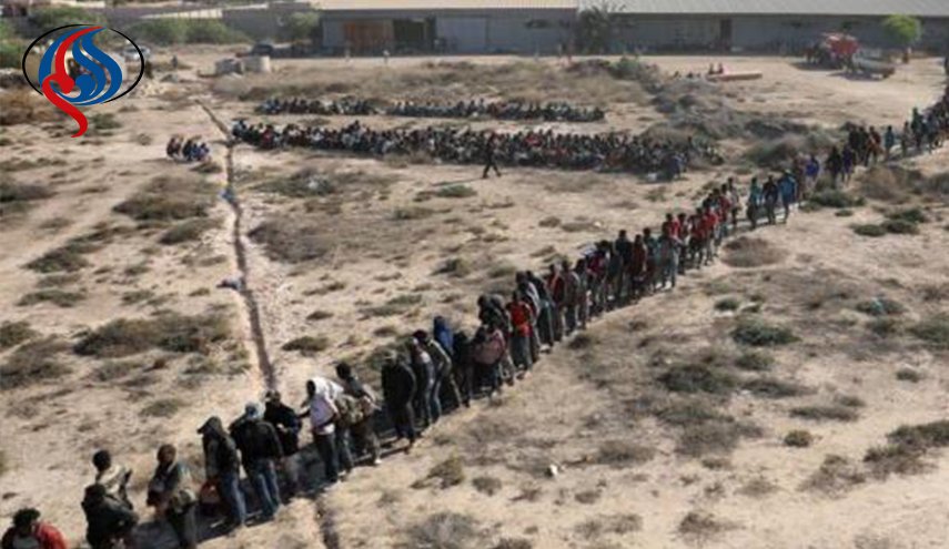 منظمة الهجرة الدولية قلقة على أوضاع 4000 مهاجر في صبراتة الليبية