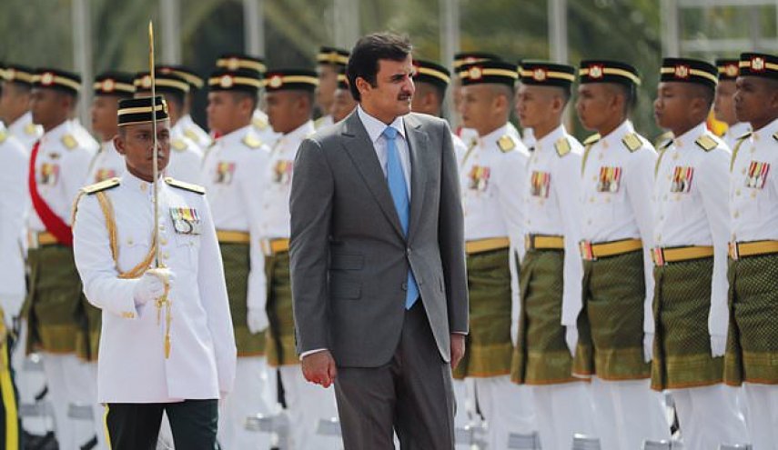 Qatar's emir arrives in Malaysia in a state visit

