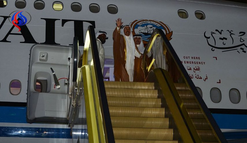أمير الكويت يزور الرياض للتشاور بشان الأزمة الخليجية
