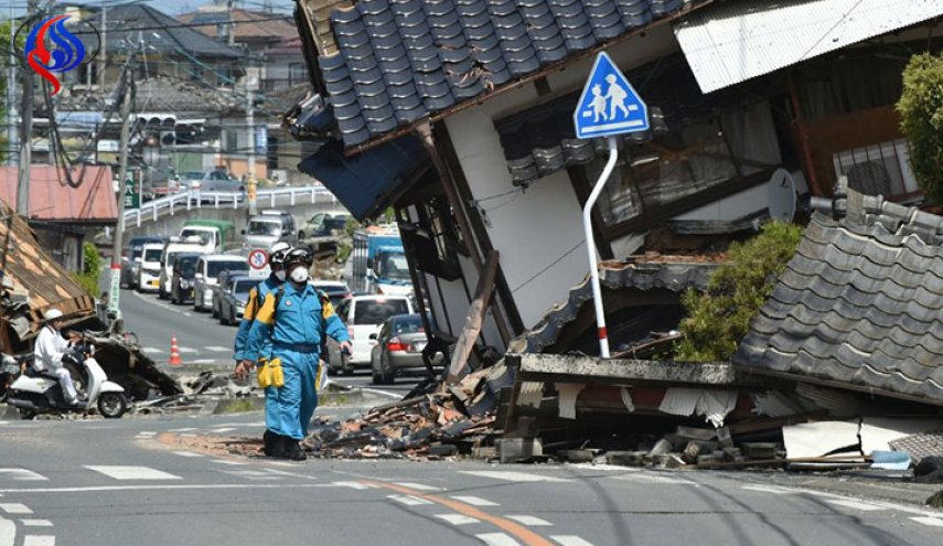 زلزال بقوة 6.1 درجة يضرب جنوب اليابان