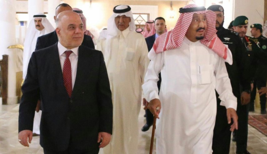 حيدر العبادي يلتقي ملك السعودية 