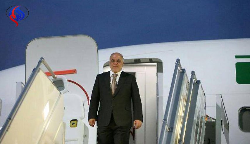 حيدر العبادی نخست وزير عراق وارد تهران شد