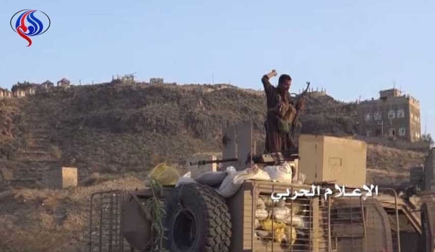 عملية عسكرية يمنية على مواقع مرتزقة السعودية تكبدهم قتلى وتدحرهم منها
