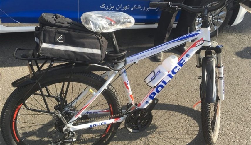 پلیس دوچرخه سوار به خیابان‌های تهران آمد
