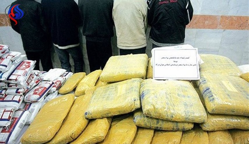 ضبط 600 كيلوغرام من المخدرات وسط ايران