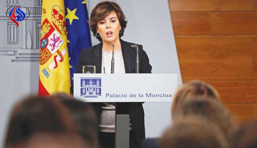 نائبة رئيس الوزراء الإسباني تتولى مهام حكومة كاتالونيا
