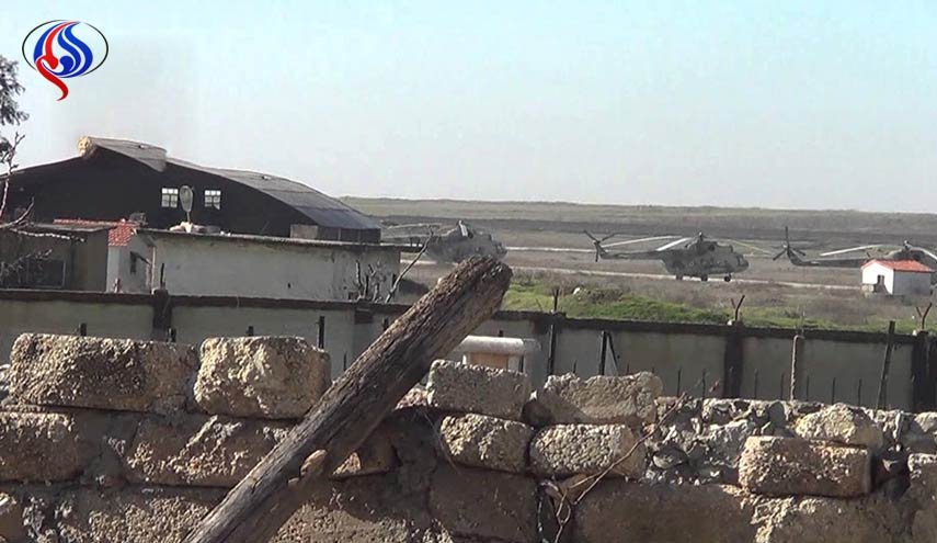 روسيا تتسلم مطار منغ بريف حلب بعد انسحاب 