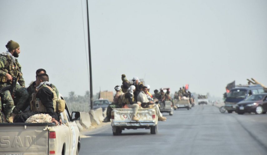 توجه قوات اللواء الثالث والعشرون الى المناطق الحدوية لتأمين الطريق لزائري أربعينية الامام الحسين(عليه السلام)  الوافدين من أيران 