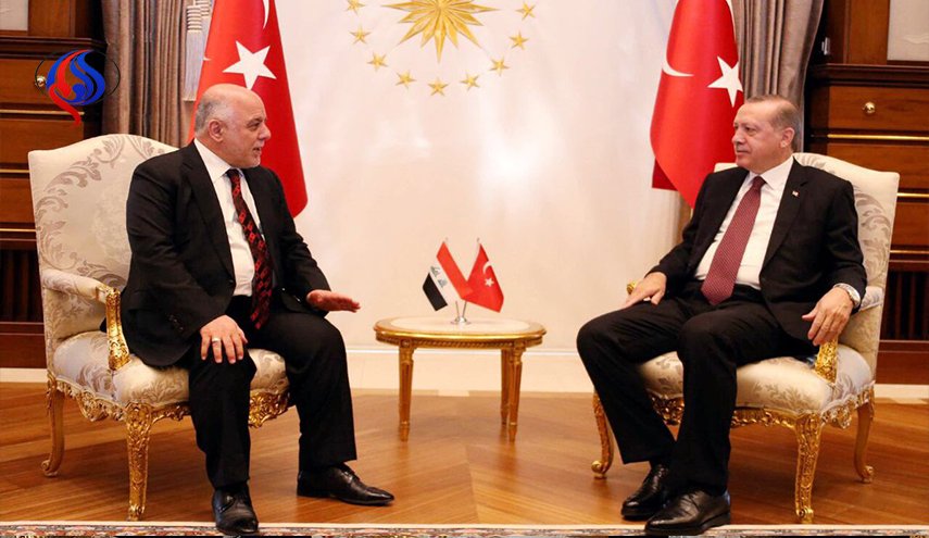 الرئاسة التركية تعلن الاتفاق مع العبادي حول الـ