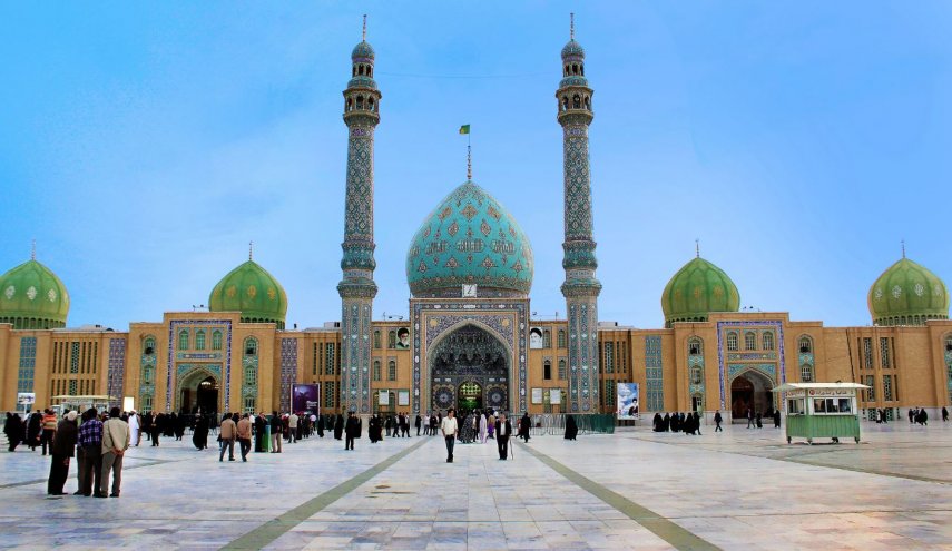 مسجد جمكران،في ضواحي مدينة قم المقدسة،ايران