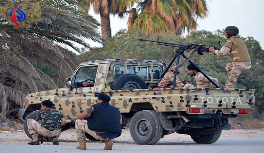 قوات تابعة لحكومة الوفاق تقصف كتيبة لحفتر جنوب ليبيا