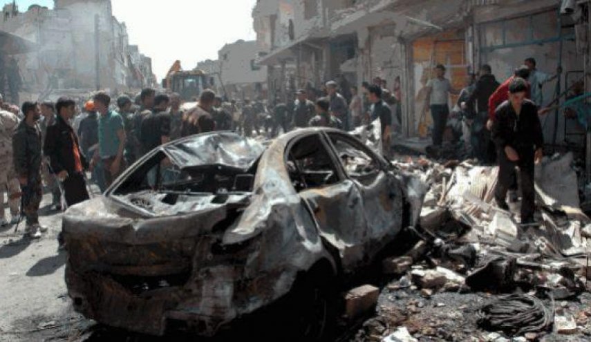 دهها نفر در انفجار بمب در دیرالزور شهید شدند