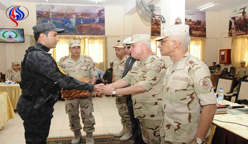 رئيس الأركان المصري يتفقد شمال سيناء