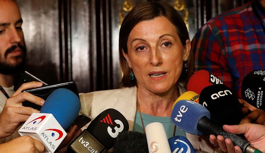 المحكمة الإسبانية تقرر مصير رئيسة برلمان كتالونيا