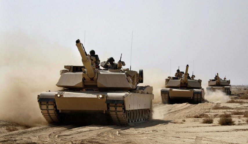 دبابات “أبرامز” الاميركية تدخل أراضي سوريا !!