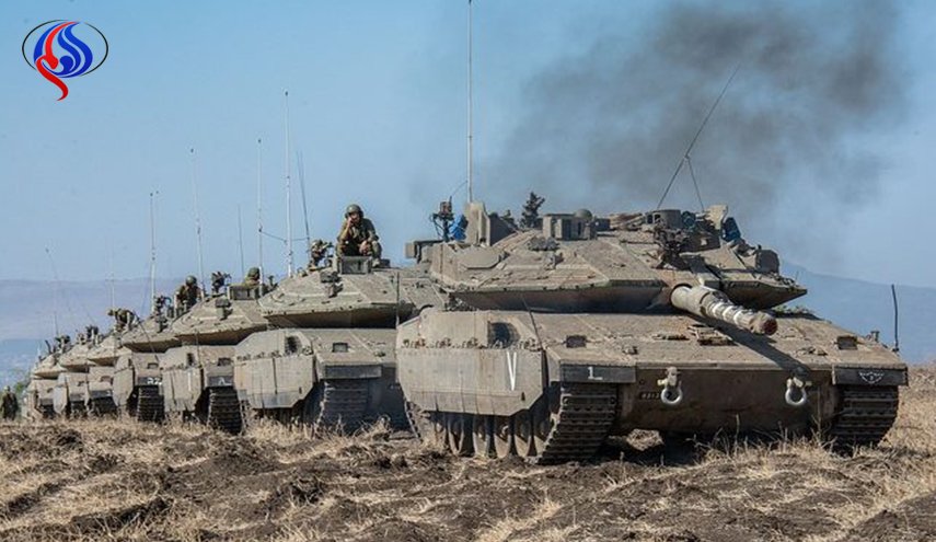 تدريبات عسكرية للإحتلال الإسرائيلي قرب قطاع غزة 