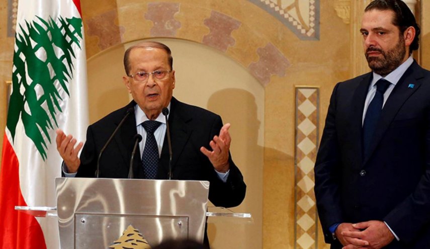 Lebanon president says Saudi holds Hariri, calls it aggression

