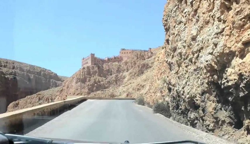 أخطر طريق في المغرب مضايق دادس