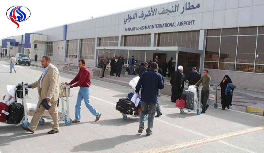 إدارة مطار النجف تعلن عن مصير الرحلات إلى السليمانية وأربيل