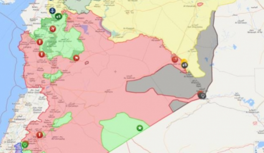 خريطة ونسب السيطرة في سوريا.. الجيش السوري أولًا