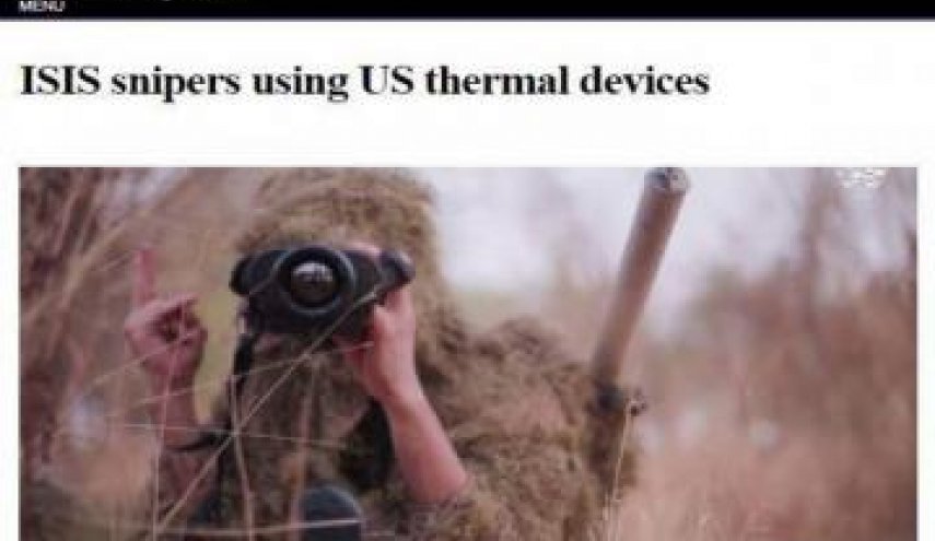 تقرير.. أجهزة حرارية أميركية الصنع بايدي عناصر 