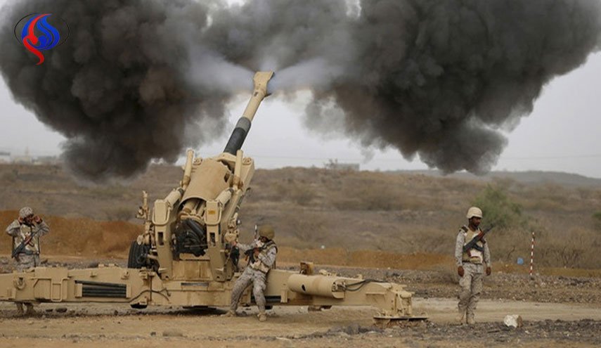 مدفعية الجيش اليمني تستهدف تجمعات للقوات السعودية بنجران 