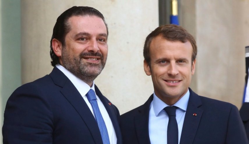 Lebanon's Hariri arrives in Paris ahead of talks with Macron

