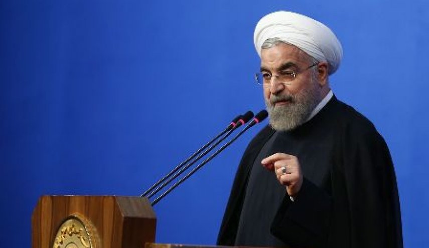 الرئيس روحاني يوجه الشكر لجميع من كان لهم دور في اجتثاث 