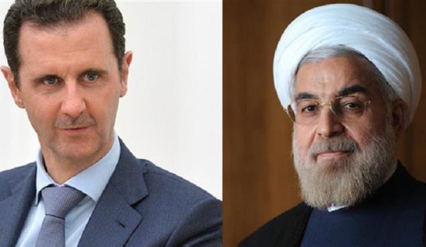 Iran to continue support for Syria against terrorism, Rouhani tells Assad