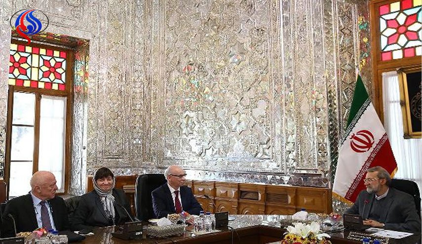 لاريجاني: الدبلوماسية الإيرانية ترتكز على حل النزاعات عبر الحوار