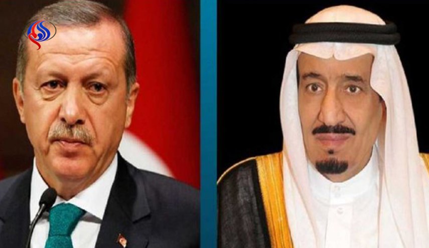 گفتگوی تلفنی رئیس جمهوری ترکیه با شاه عربستان